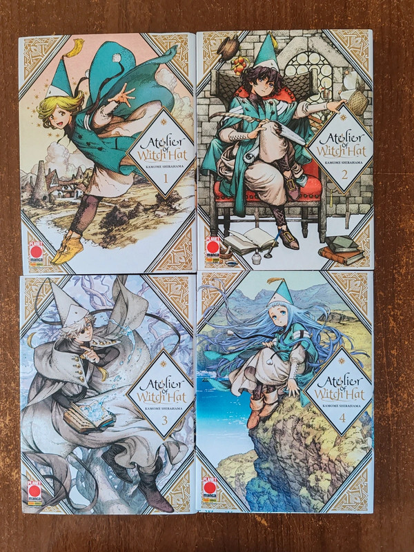 Atelier of the Witch Hat volumi 1-4