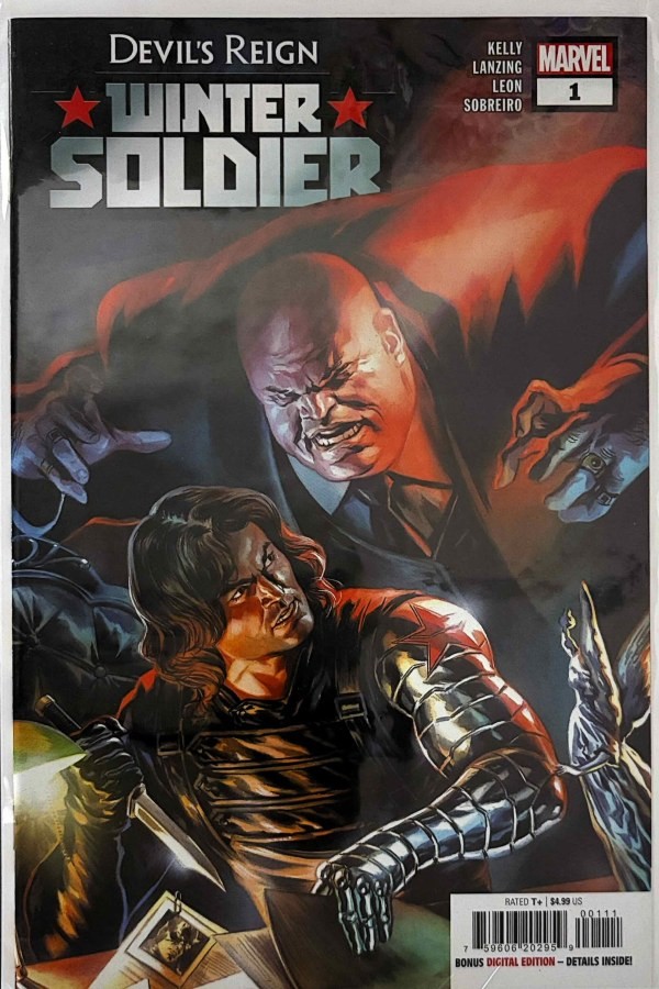 Devil's Reign: Winter Soldier #1 (2022) Marvel First Printing Wilson Fisk Comic