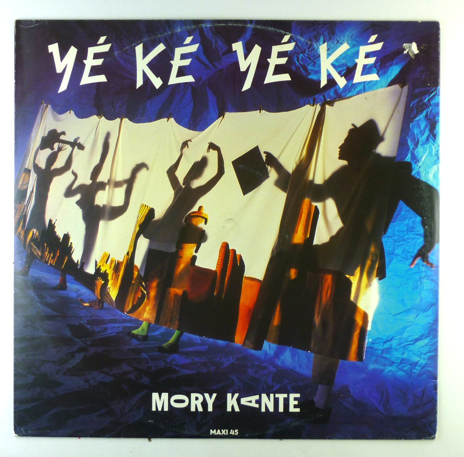 12" Maxi - Mory Kanté - Yé Ké Yé Ké - E937 - Pulito