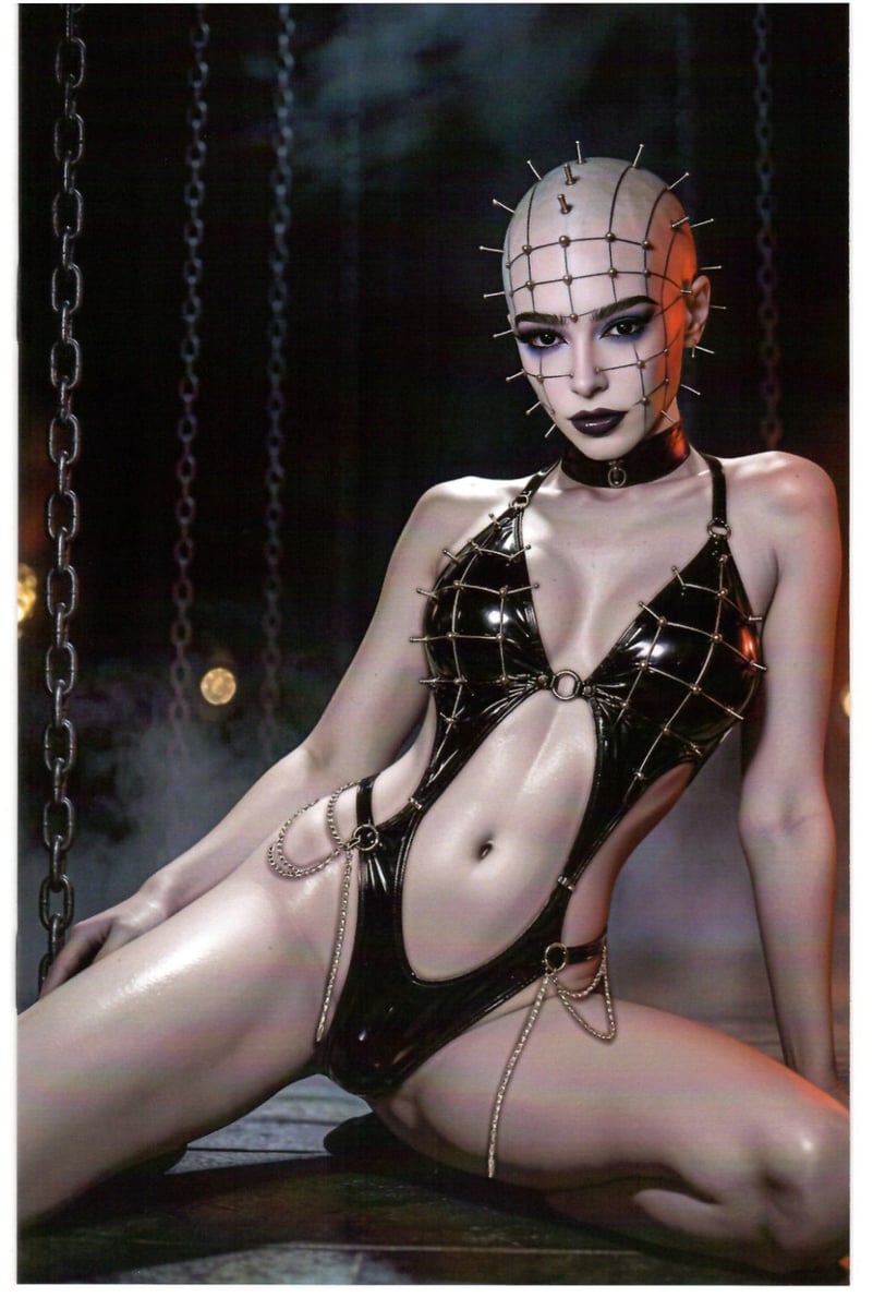 Bikini Sultry Slashers Pin-Up Gallery Lady Pinhead Hell Raiser variante quasi nuovo -