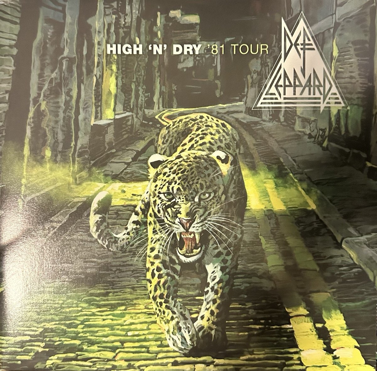 Def Leppard - High ‘N’ Dry Tour 1981 - Colored Vinyl New Not Sealed