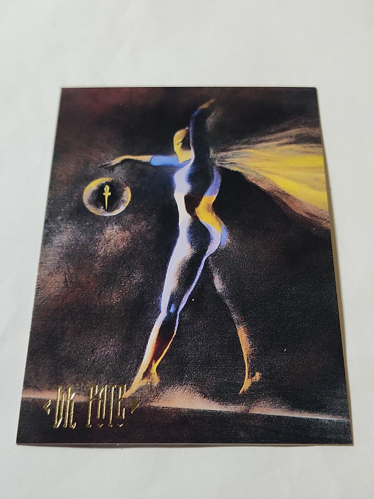 Scheda Dr Fate DC Skybox Master Series Universe # 60 1994 quasi nuova