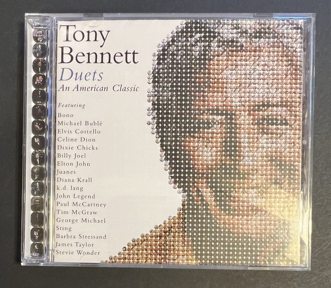 Duets: An American Classic by Tony Bennett (Columbia RPM CD) Bono-Billy Joel-VG+