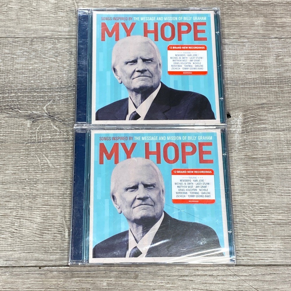 My Hope Songs Inspired by the Message Mission Billy Graham CD 12 Various Artists
