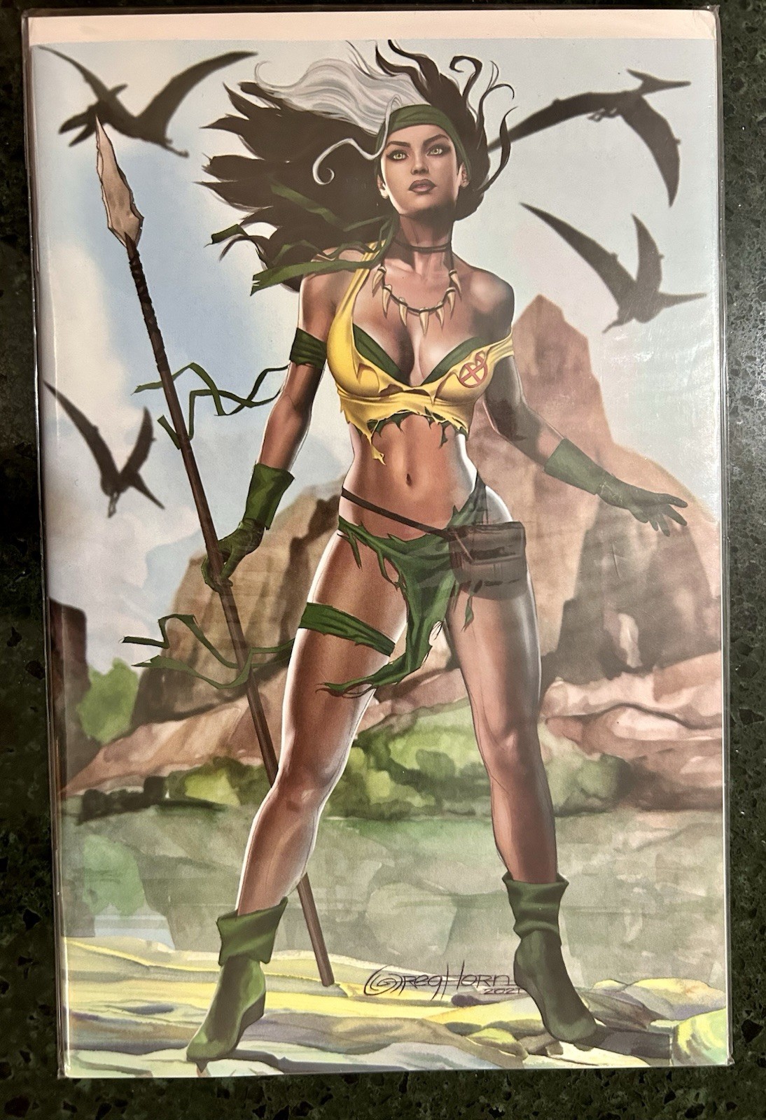 X-Men, vol. 5 #1 Greg Horn Savage Land Virgin Key prima apparizione VFN/NM