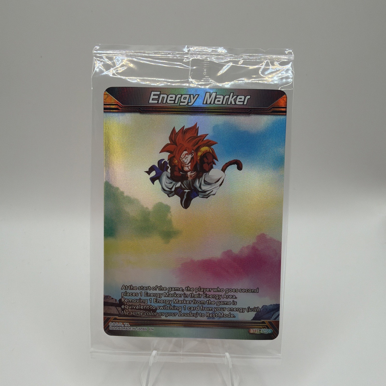 Dragon Ball Super - BT31-EM05 Energy Marker  (Silver) - NM