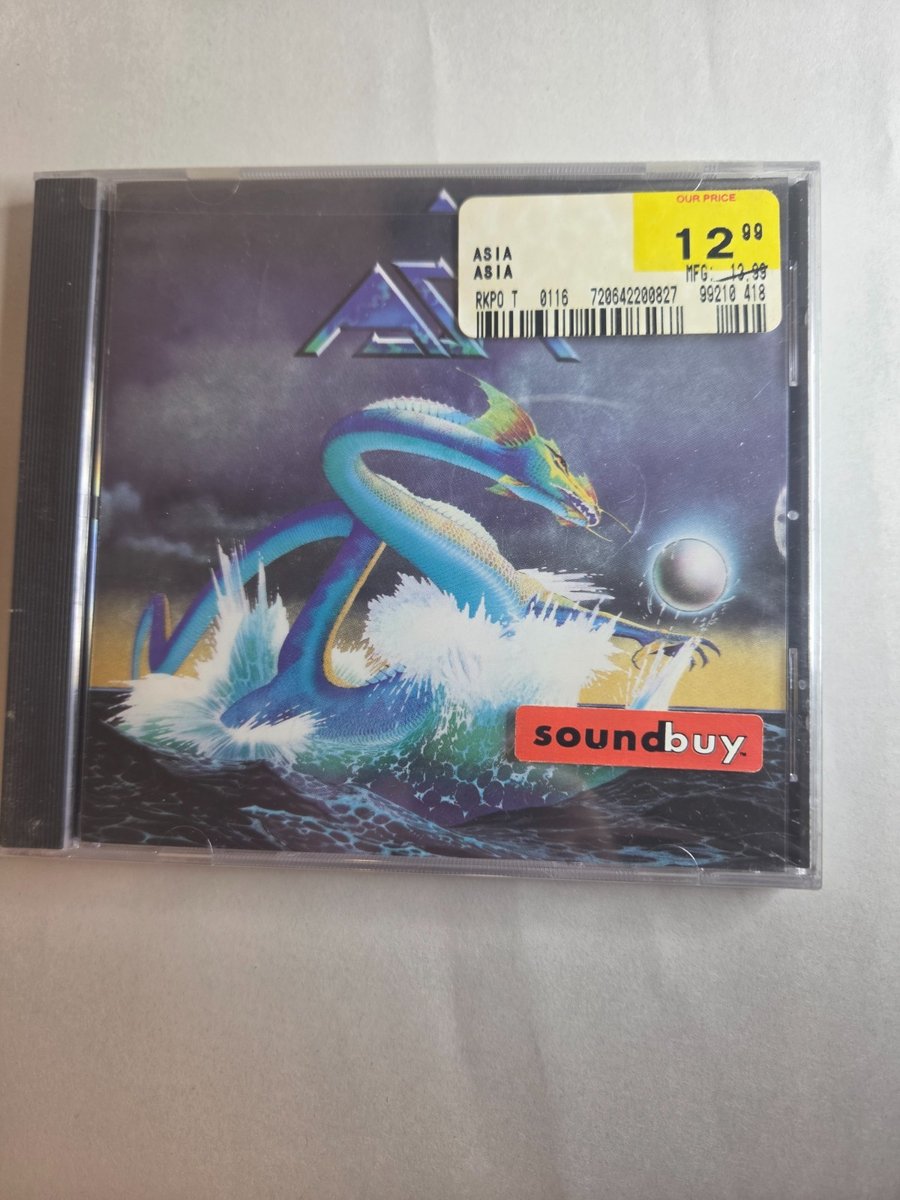 Asia: Self Titled CD (1982, Geffen Records) BRAND NEW SEALED