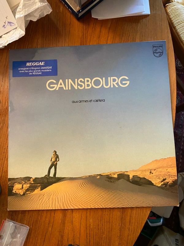 Vinyle Gainsbourg reggae Aux armes et cætera