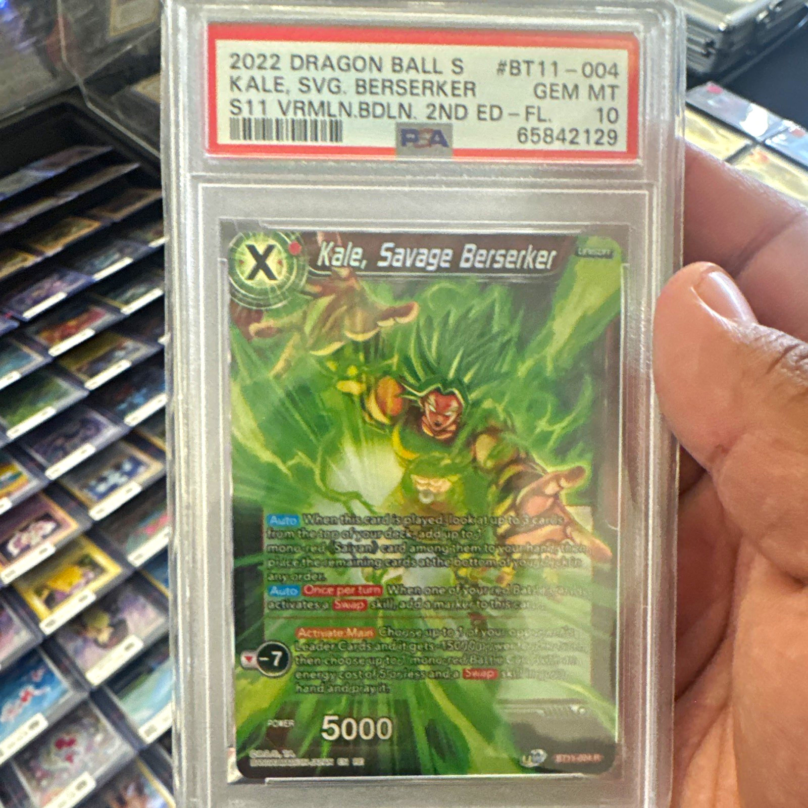 Bandai Kale, Savage Berserker BT11-004 Foil Rara 2a Edizione PSA 10 2022