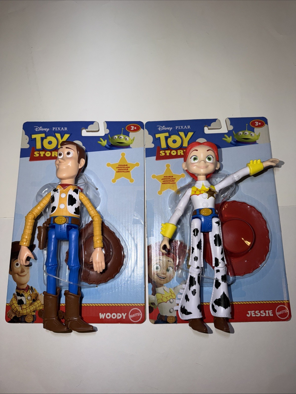 Toy Story Woody & Jessie action figure posabili 9 pollici - Mattel Disney Pixar