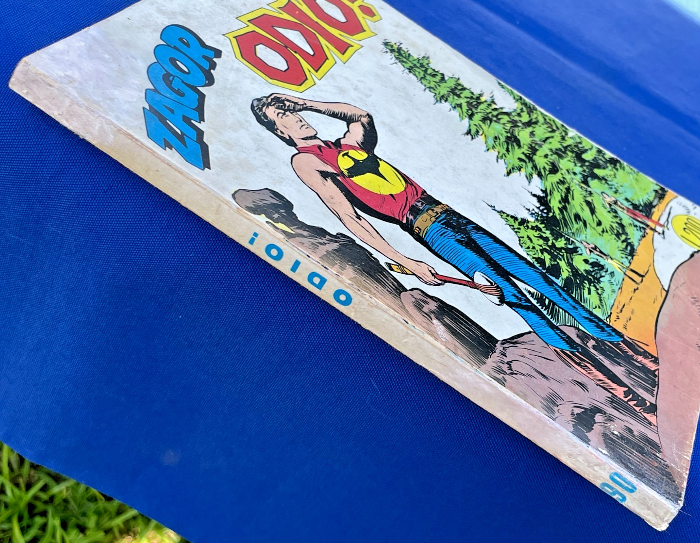 Zagor Zenith # 90  Odio!  Originale 1968  No Resa No Rifilato - BUONO +++ !!