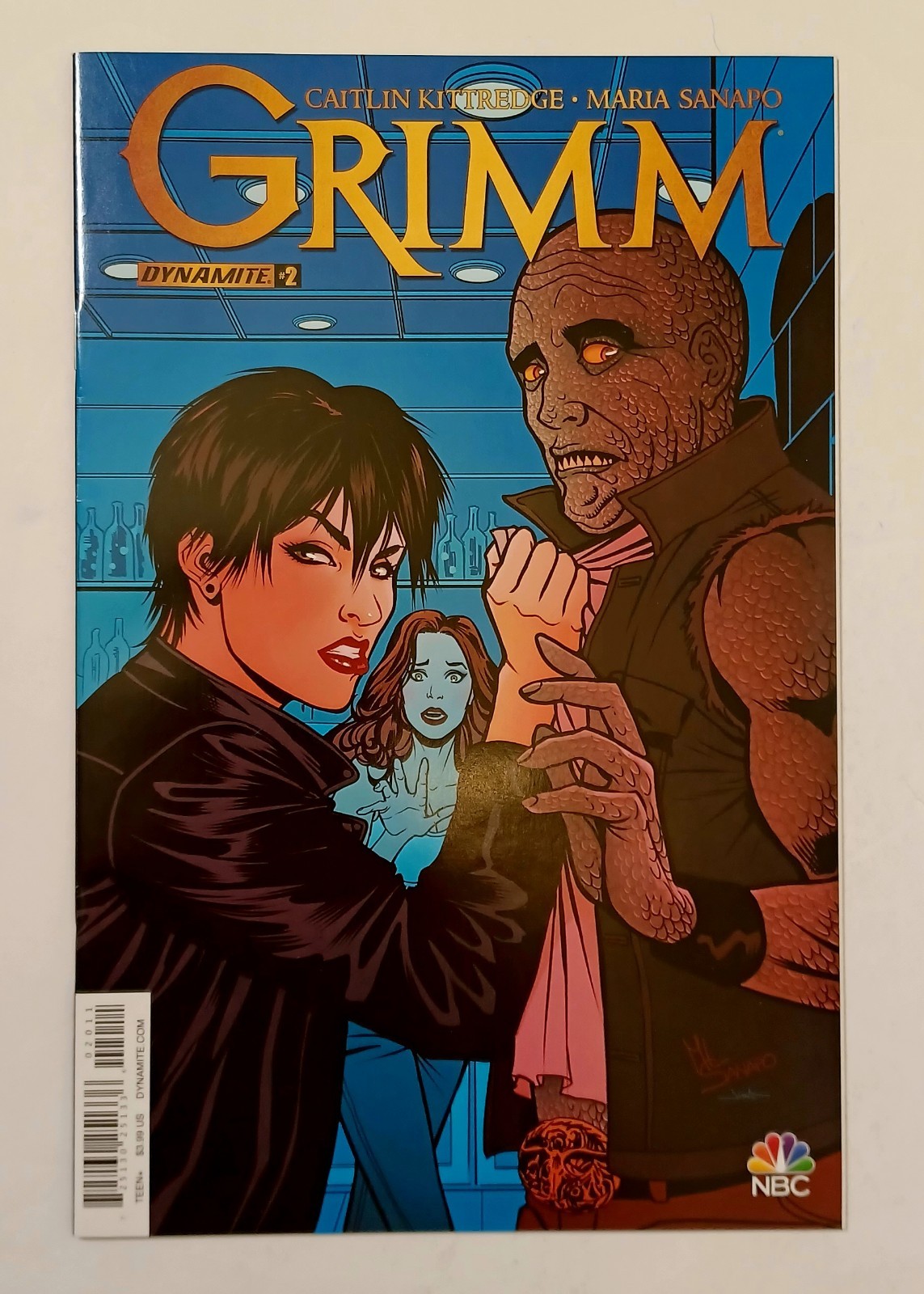 Grimm #2 Dynamite Entertainment Comics 2016 NBC show televisivo Htf fumetto