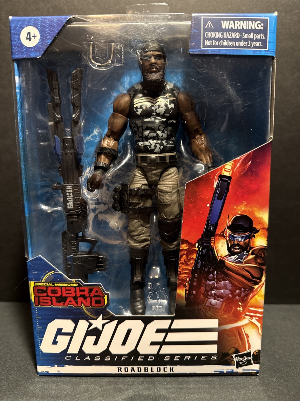G.I. JOE CLASSIFIED SERIES #11: ROADBLOCK - COBRA ISLAND NUOVO