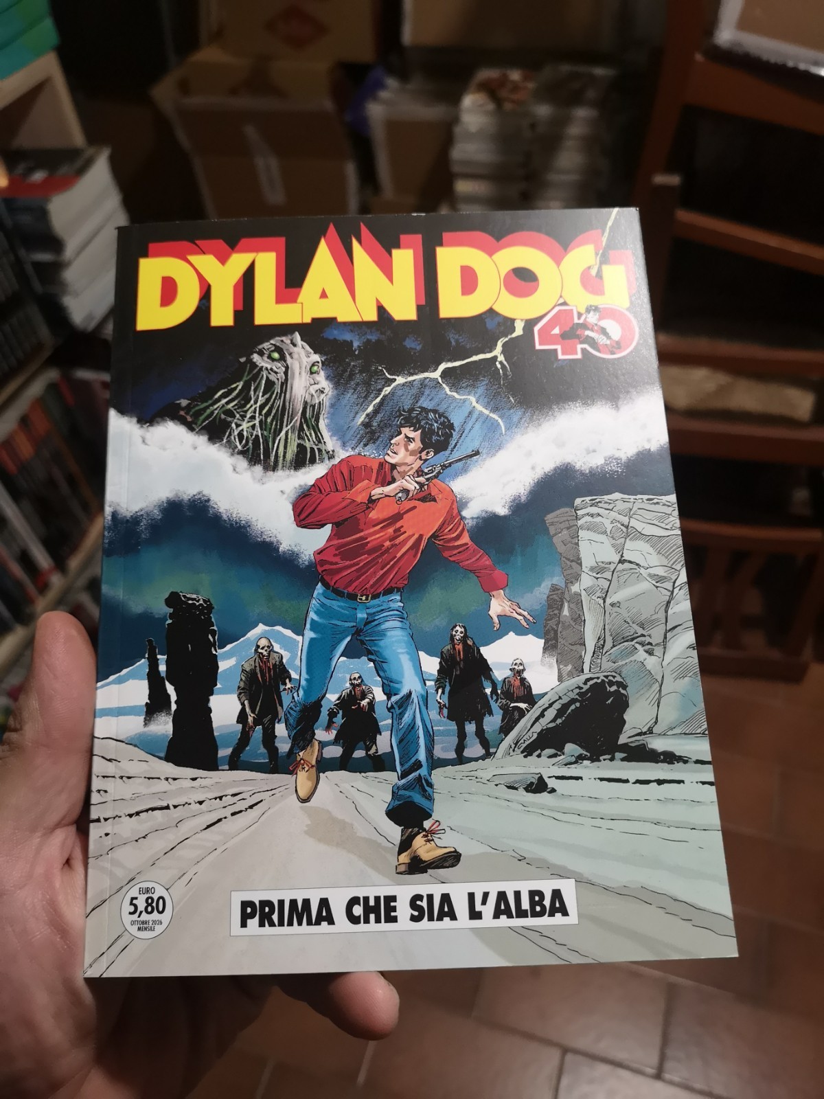 Dylan Dog Prima che sia l'alba 481 Variant Claudio Villa Limitata Nuova