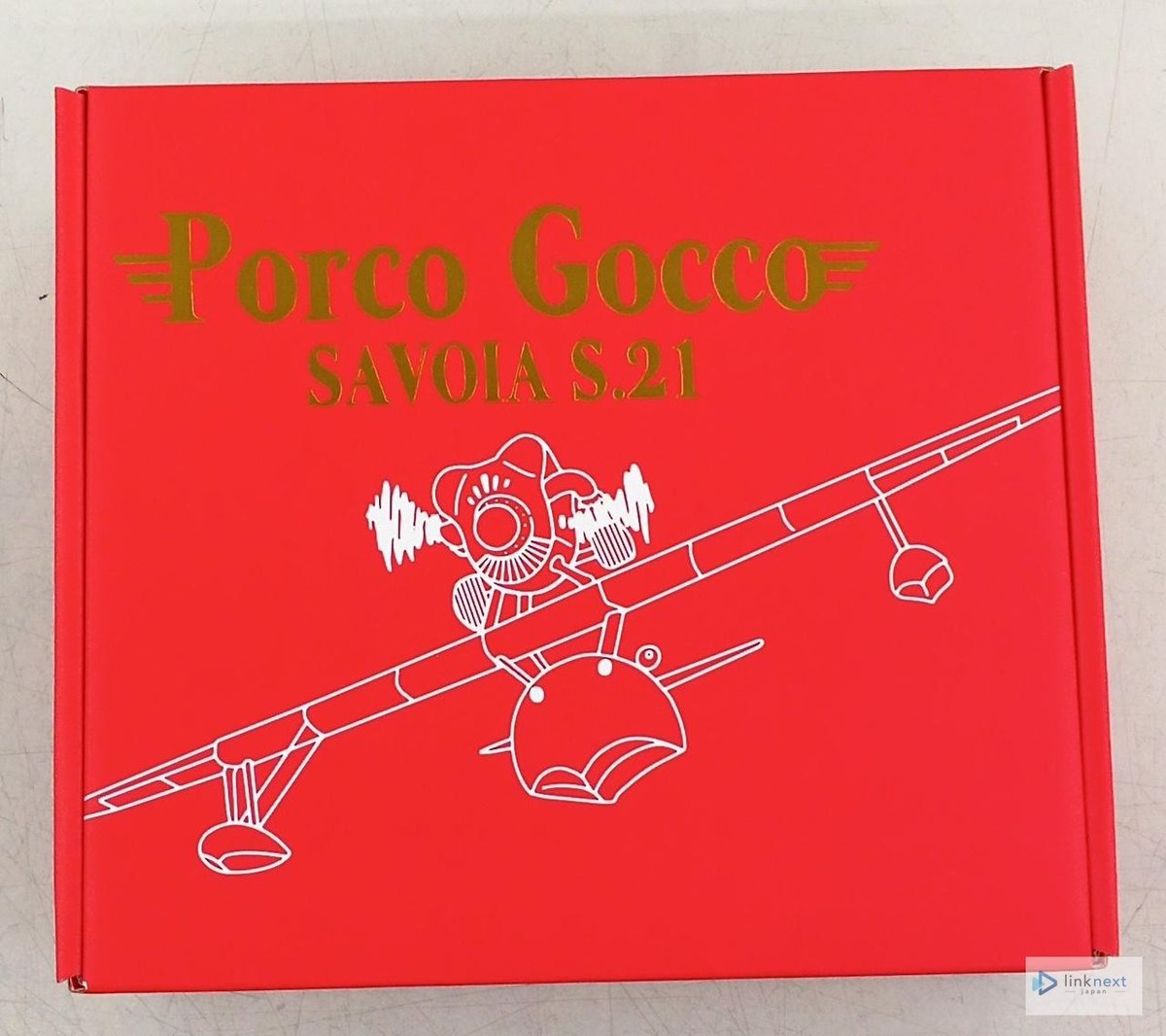 Figurina da collezione BENELIC Porco Rosso Savoia S.21 n.44295