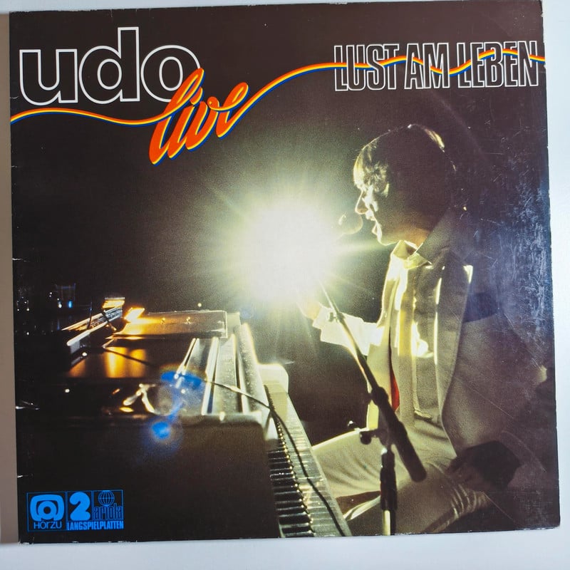 LP Udo Jürgens  Udo Live Lust Am Leben