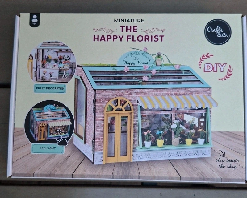 DIY Miniatuur Bloemenwinkel Knutselset - The Happy Florist