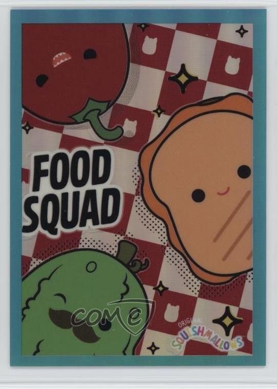 2024 Squishmallows Food Squad OptiChrome Prizm Christo the Chili Lil' Gouda 0c4