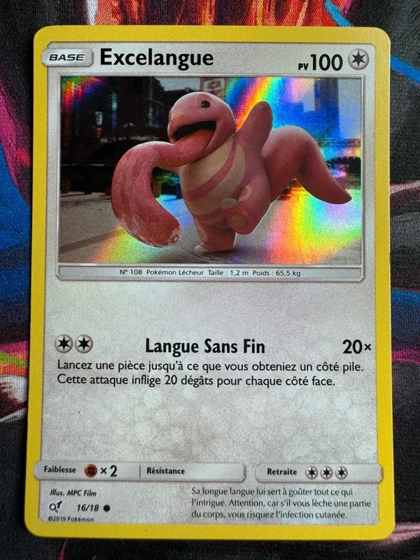 Excellangue detective pikachu 16/18
