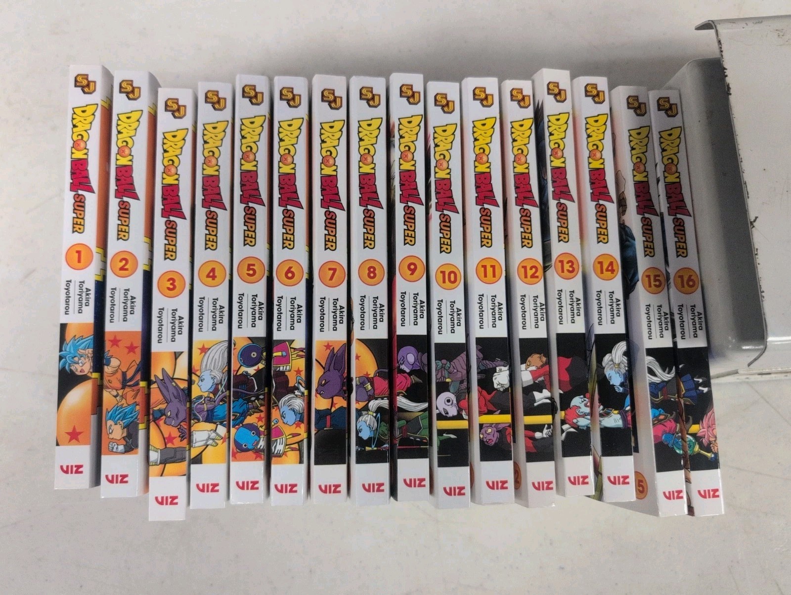 Dragon Ball Super 1-16 set manga inglese 