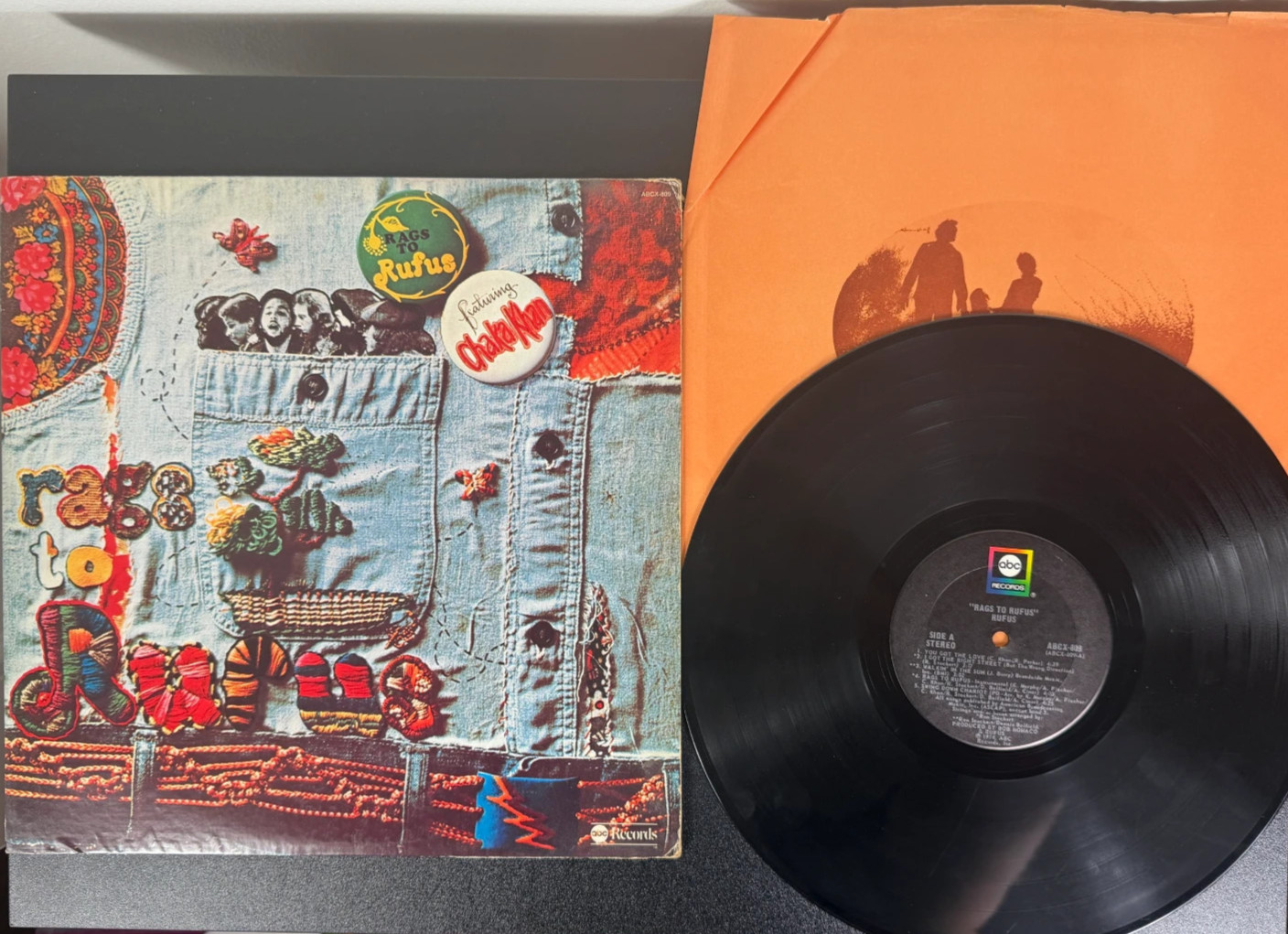 Rufus Featuring Chaka Khan Rags to Rufus LP Vinyl 1974 - MINT - Funk Soul