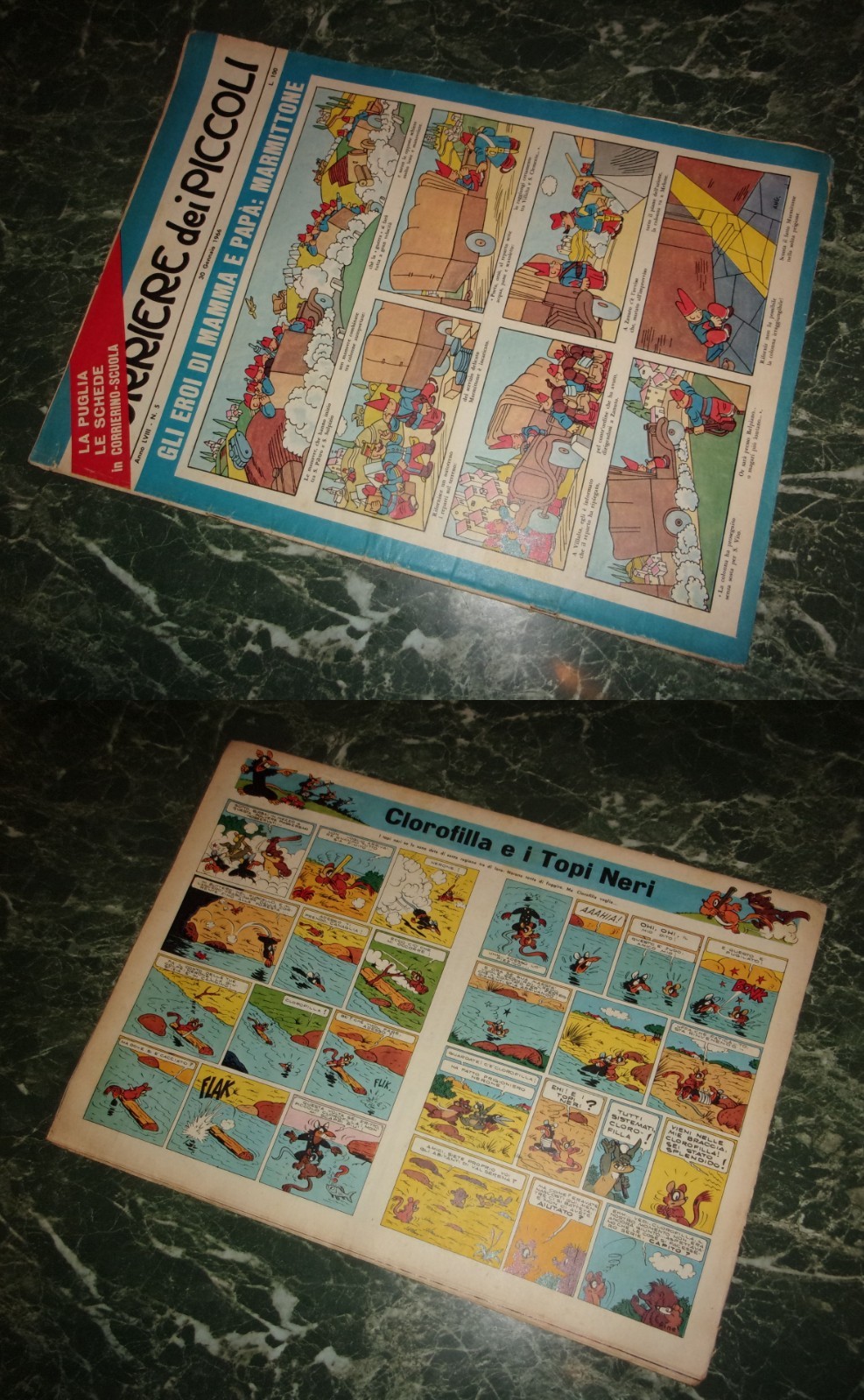 CORRIERE DEI PICCOLI anno 1966 (molti disponibili) n. 5 no inserto