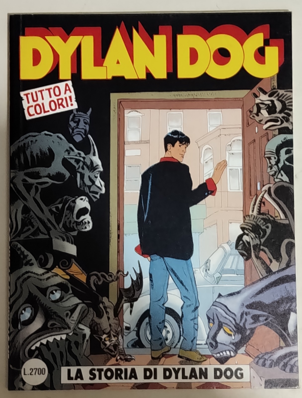 DYLAN DOG ORIGINALE N. 100 A COLORI LA STORIA DI DYLAN DOG  EDICOLA