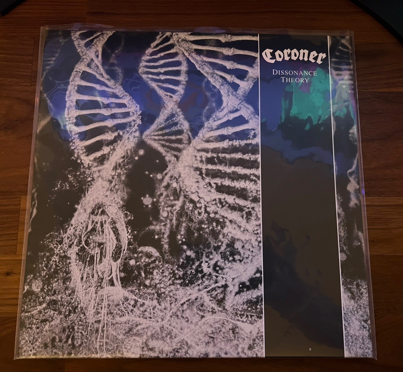 Coroner - Dissonance Theory Blue Vinyl LP