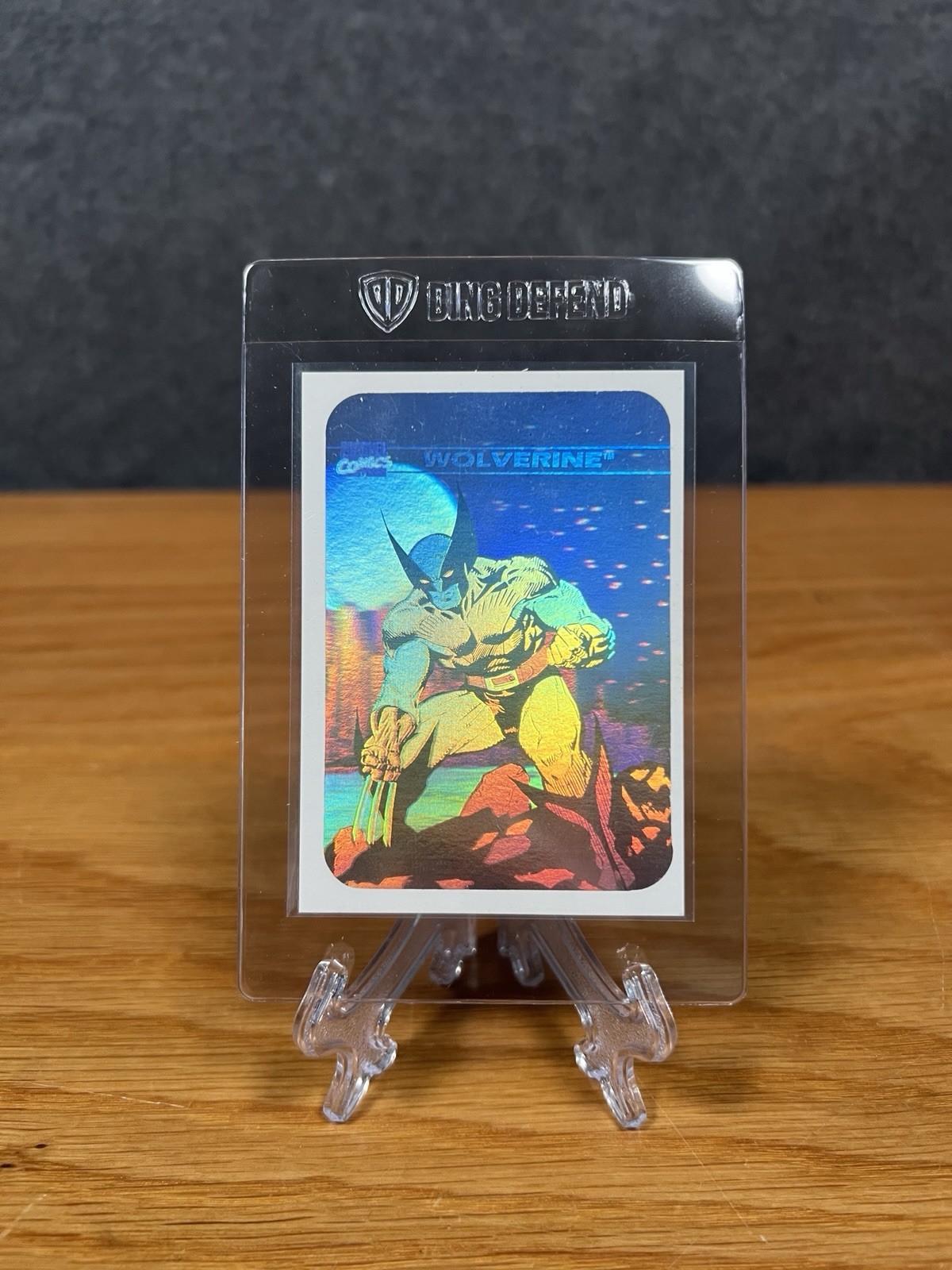 1990 Impel Marvel Comics Series 1 Hologram MH #4 WOLVERINE