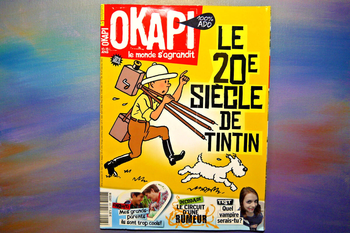 Okapi le 20 E siecle de Tintin