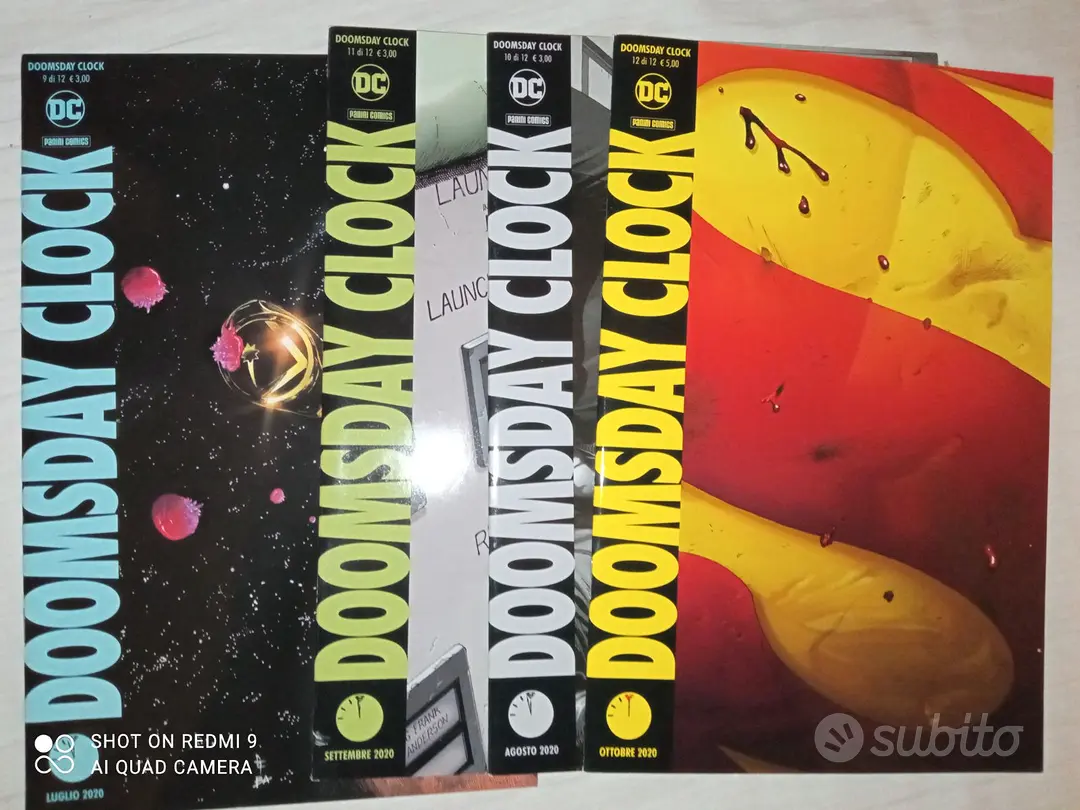 Funetti dc doomsday clock
