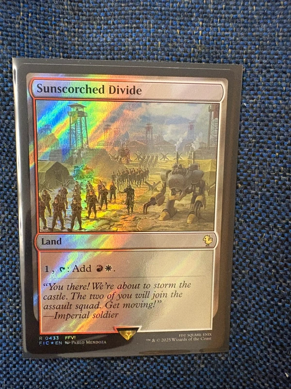Sunscorched divide - mtg - 0433 surge foil final fantasy
