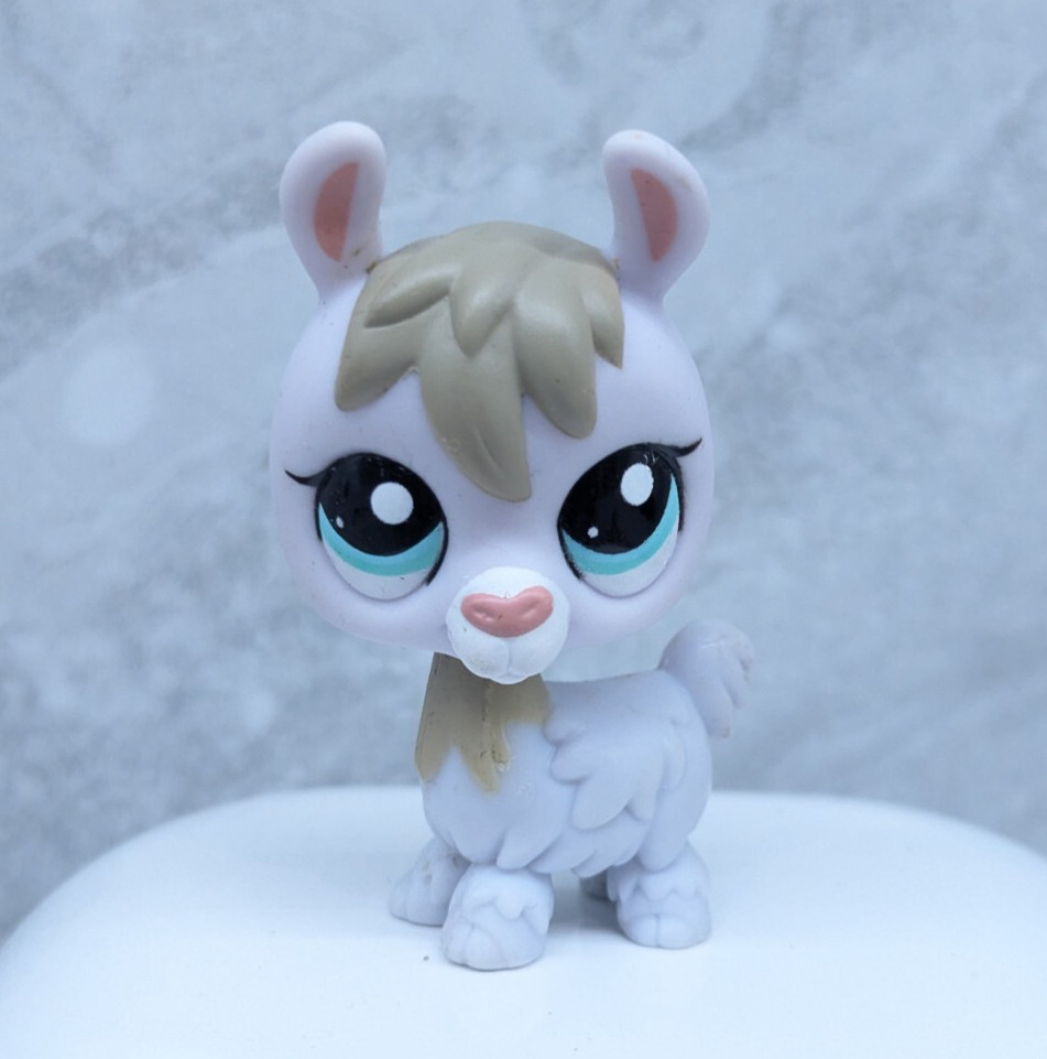 Modellino Littlest Pet Shop LPS grigio lama #2454 borsa cieca Hasbro