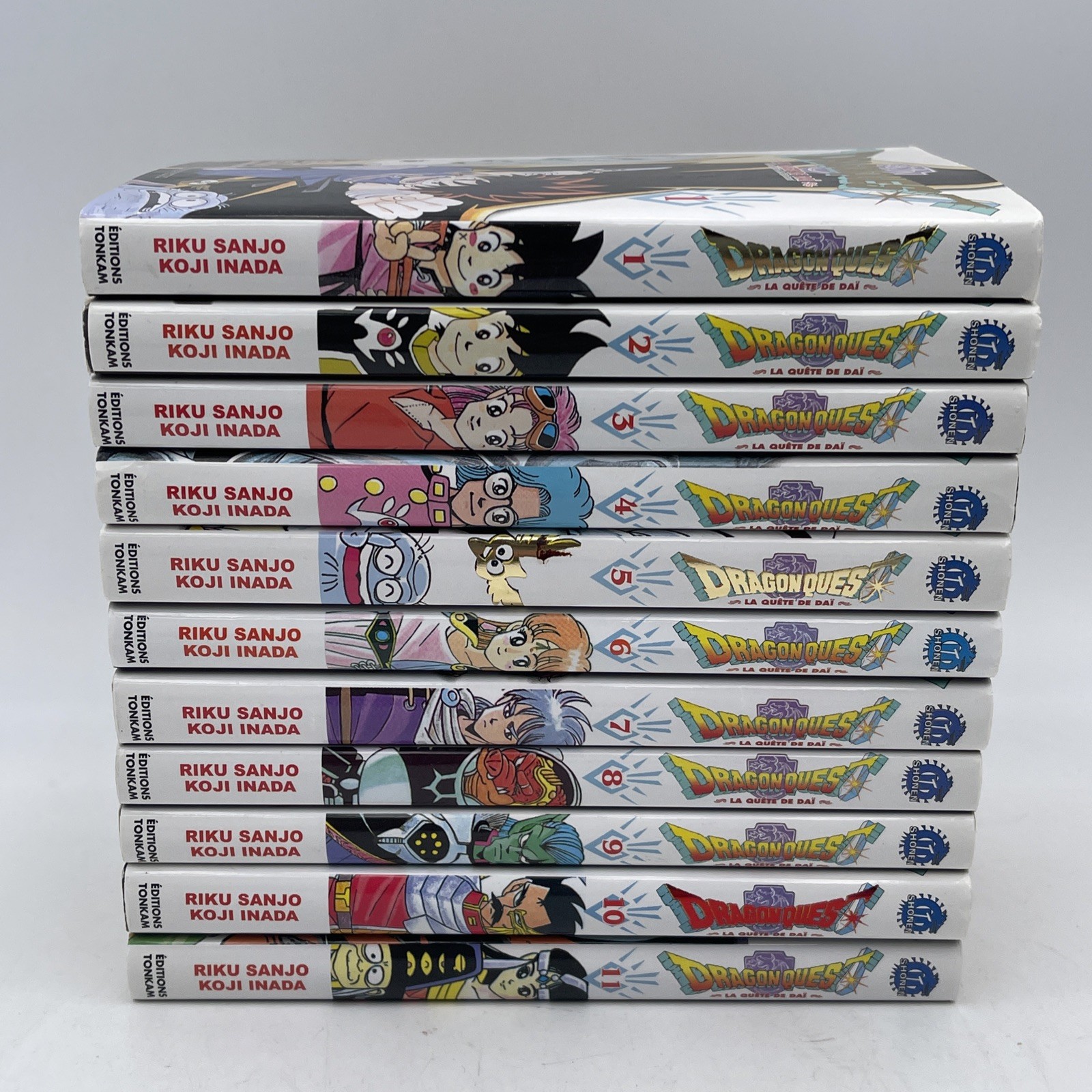 Mangas Dragon Quest La Quete de Dai Tomes 1 À 11
