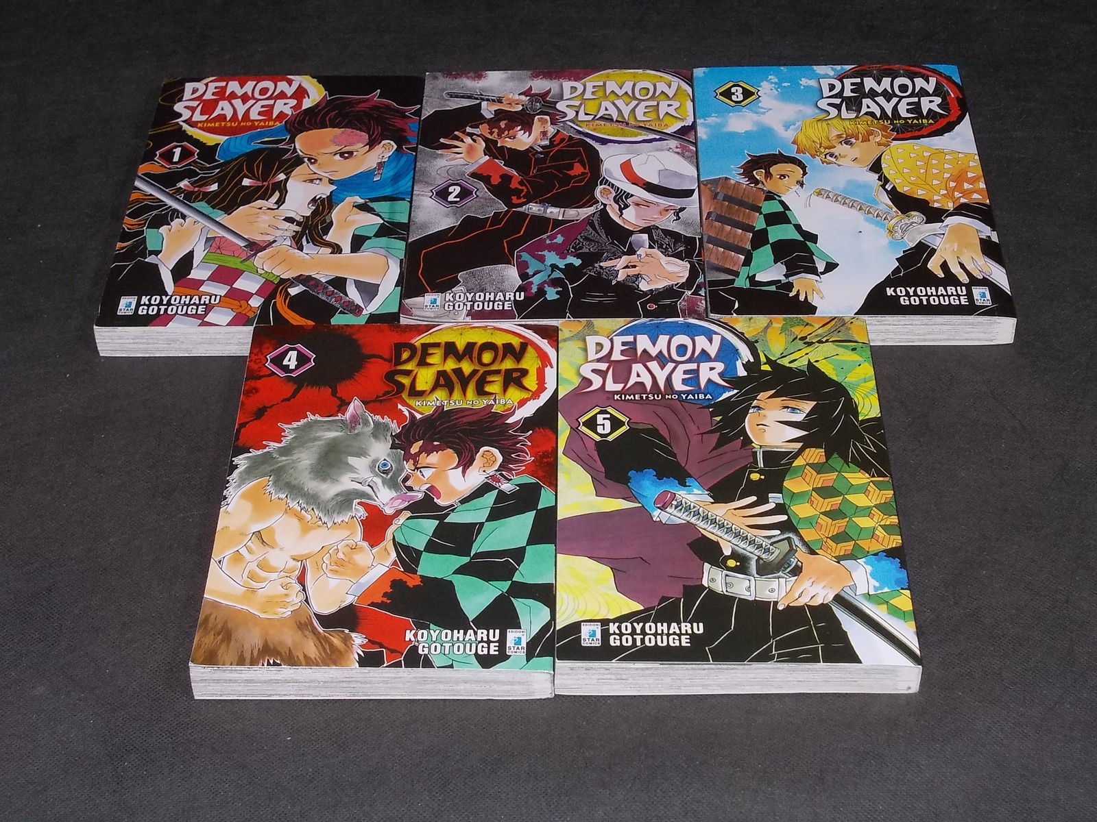 DEMON SLAYER 1/5 Sequenza Cpl – di Koyoharu Gotouge – Star Comics 2019