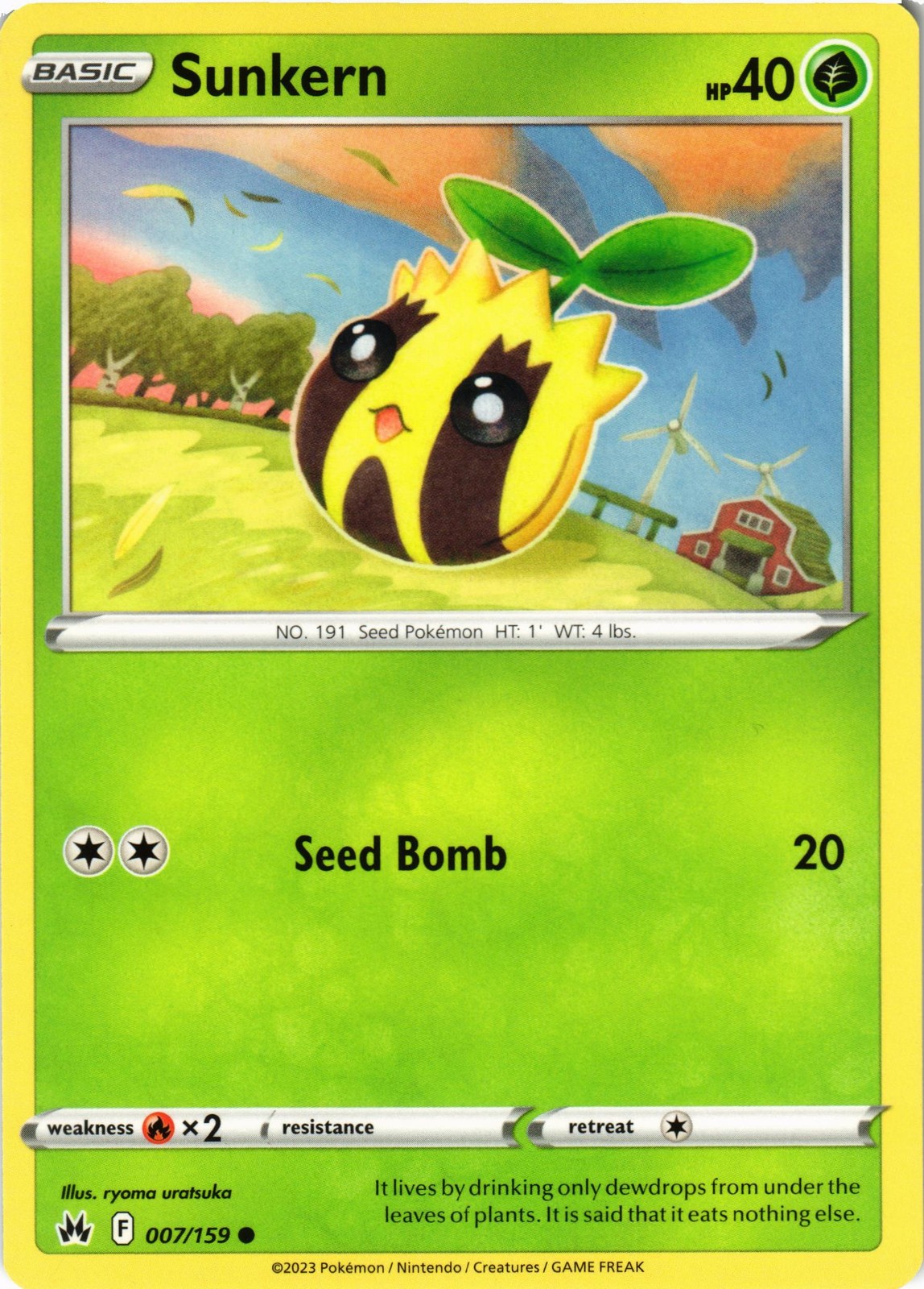 Pokémon SWSH: Corona Zenith #007/159 Sunkern