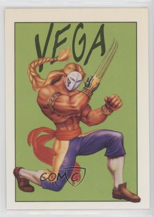 1993 Topps Street Fighter II Vega #55 06qf