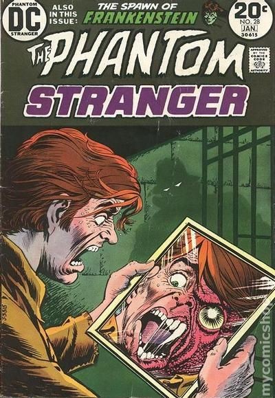 Phantom Stranger #28 VG 1973 immagine stock basso grado