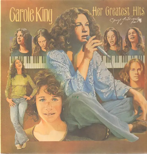 Carole King Her Greatest Hits - Songs Of Long Ago Epic LP in Vinile 33 Giri