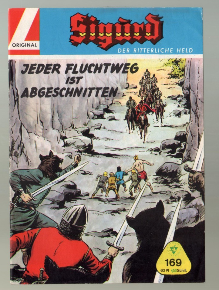 Sigurd GB 169. Lehning Walter Lehning Verlag, Hannover. anni 60