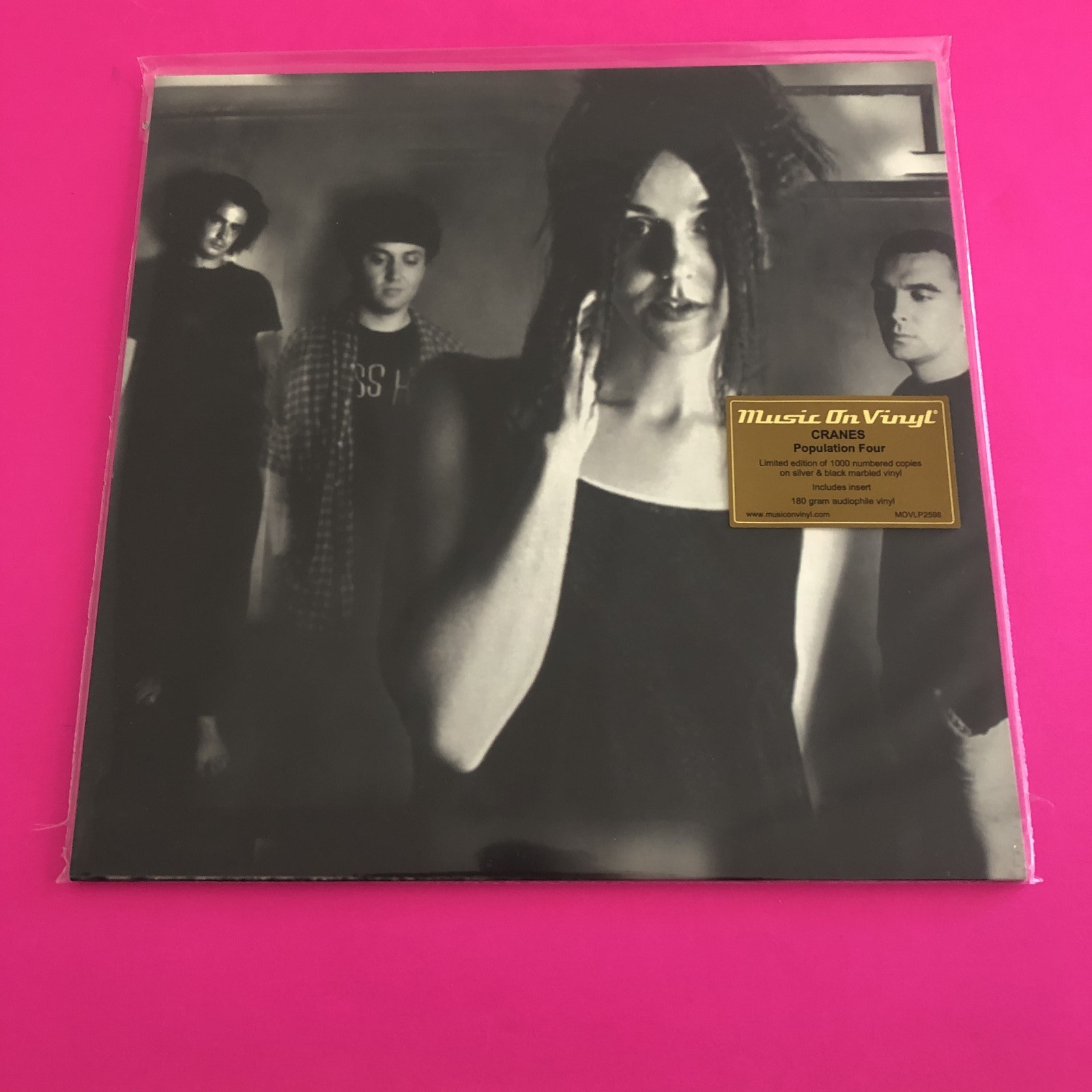 Cranes - Population Four (LP, Album, Ltd, Num, RE, Sil) (Mint (M)) - Electronic,