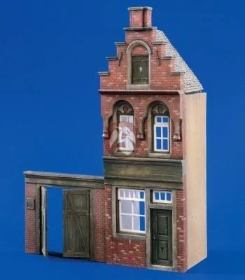 1/35 verlinden productions ref 1624 old city house + affiches