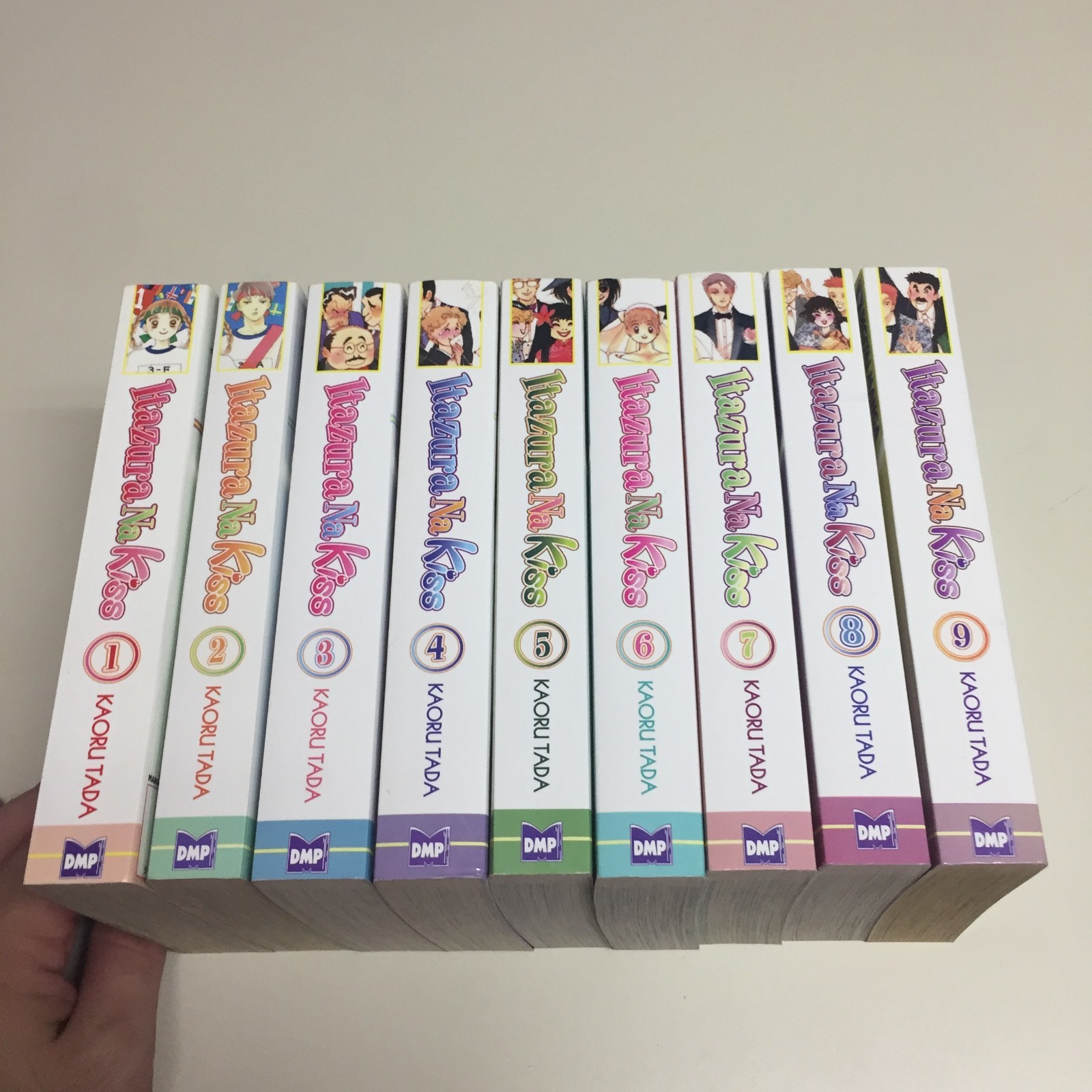 Itazura Na Kiss Manga Inglese Volume 1-9 Set Quasi Completo Serie Itakiss DMP