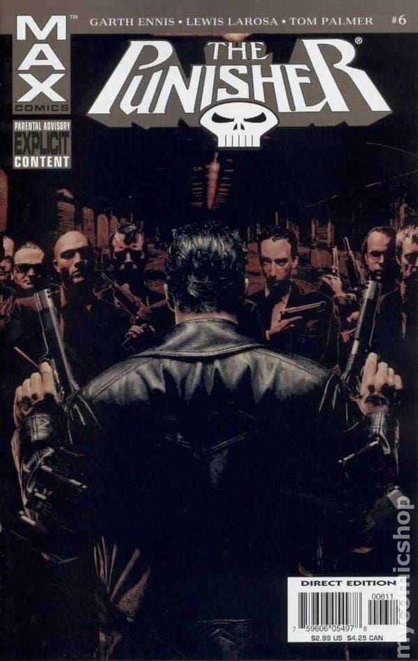 Punisher Max #6 FN+ 6.5 2004 Immagine Stock