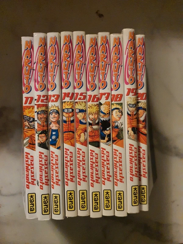 Naruto tome 11 à 20