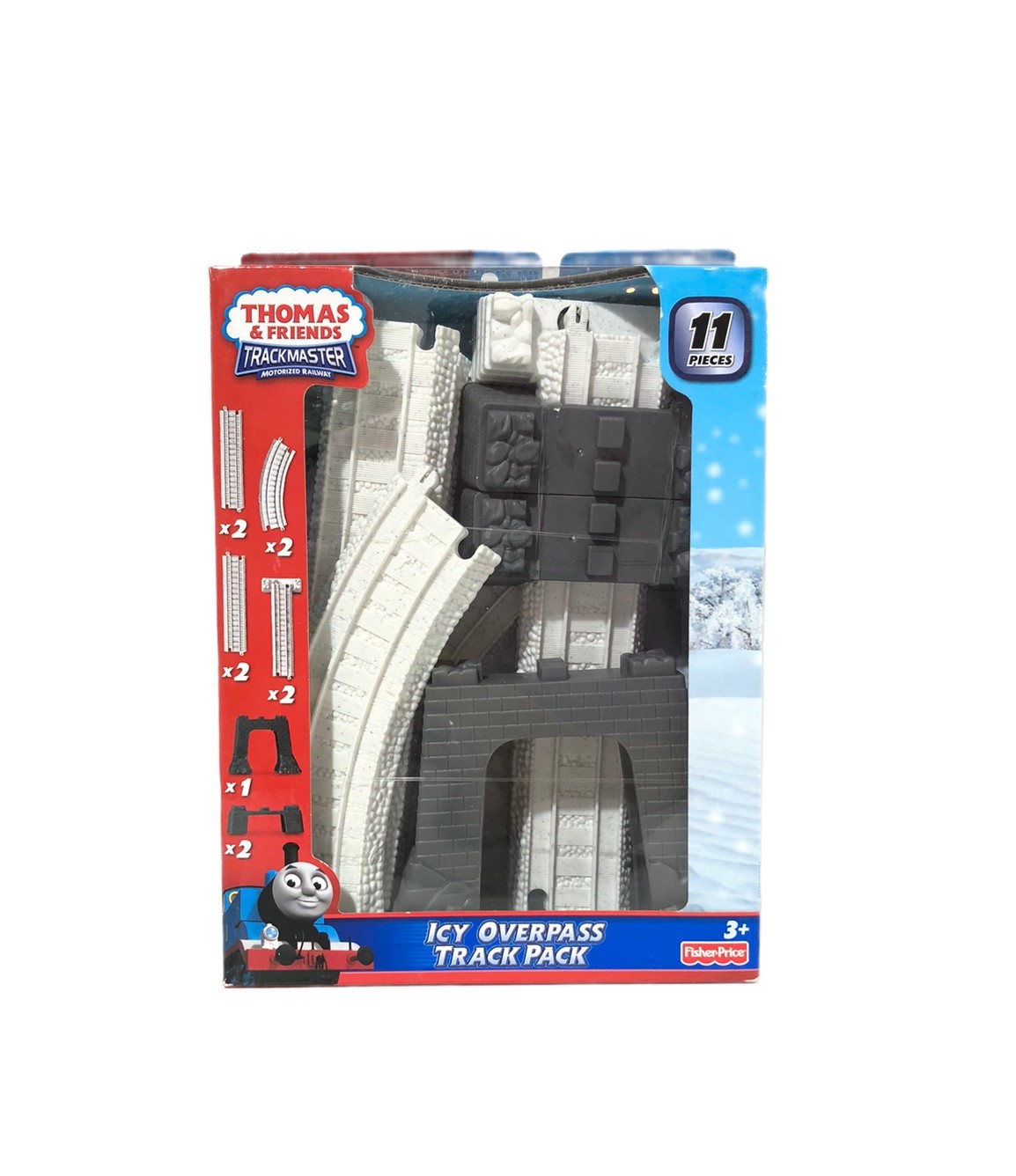 New Thomas And Friends Trackmaster Icy Overpass Track 11 Pieces Pack