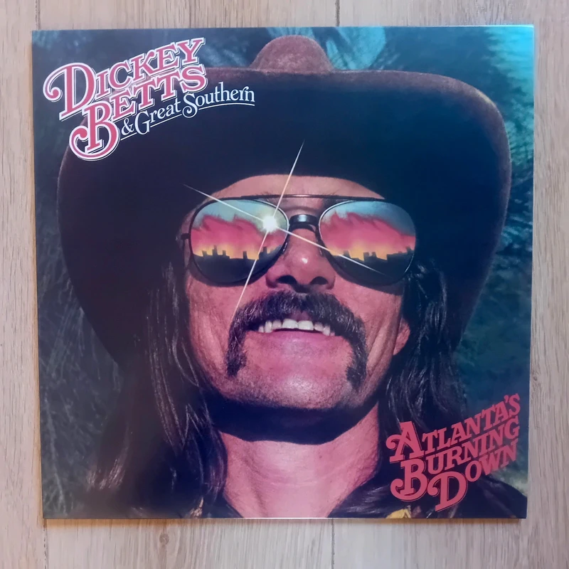 Dickey Betts - Atlanta's burning down lp vinyl southern rock Allmann Brothers