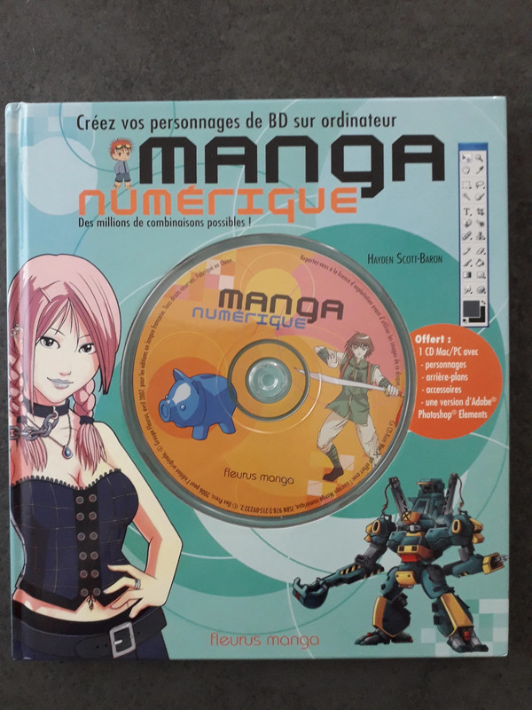 Manga numérique avec CD