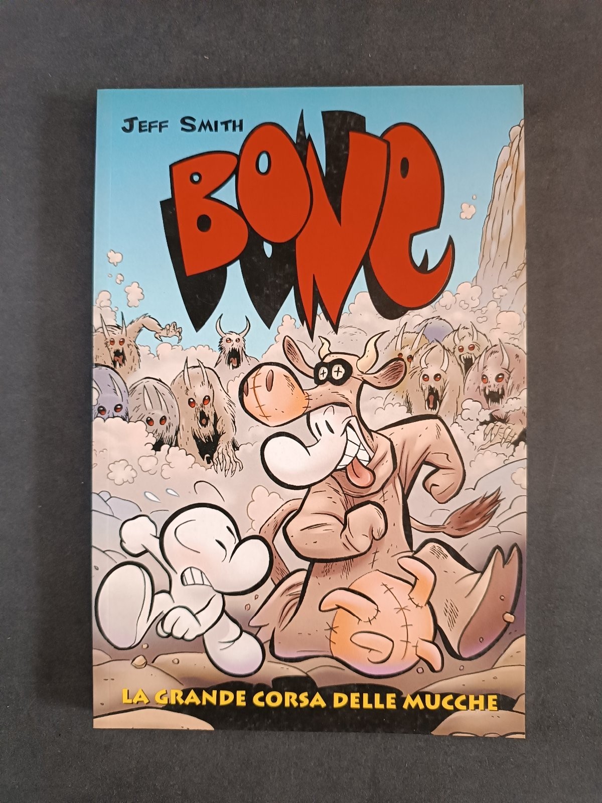 Fumetto Bone Panini Comics n. 2 2009 La Grande corsa delle mucche Jeff Smith