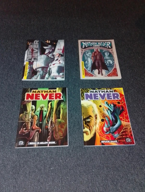 Vendo lotto di fumetti di Nathan Never per collezionisti/appasionati